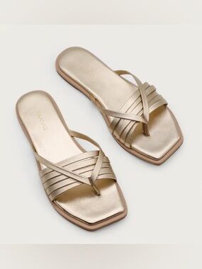 Kaanas Makian Thong GOLD NWT